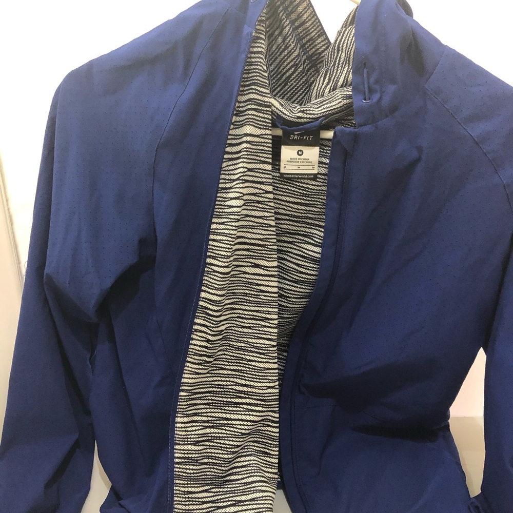 Blue nike windbreaker💜💜